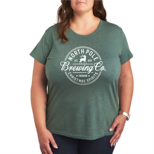Licensed Character Plus North Pole Brewing Co Graphic Tee