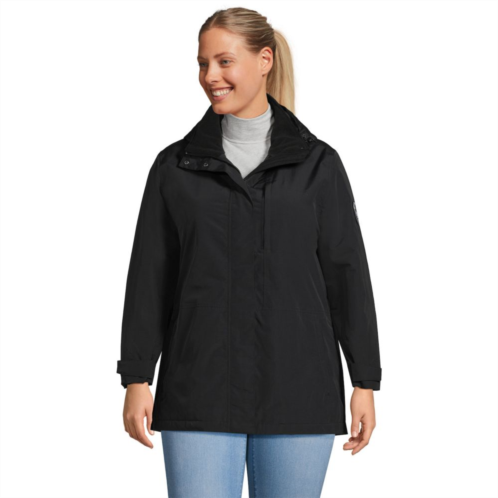Plus Size Lands End Squall Waterproof Insulated Winter Jacket