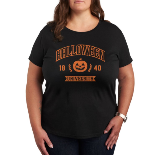 Licensed Character Plus Size Halloween University Graphic Tee