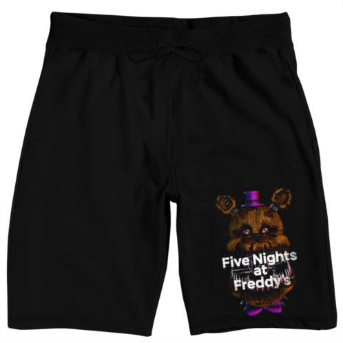 Licensed Character Mens Five Nights At Freddy Pajama Shorts