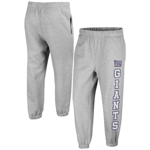 Unbranded Womens 47 Gray New York Giants Double Pro Harper Jogger Sweatpants