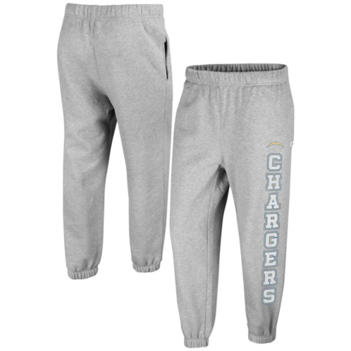Unbranded Womens 47 Gray Los Angeles Chargers Double Pro Harper Jogger Sweatpants