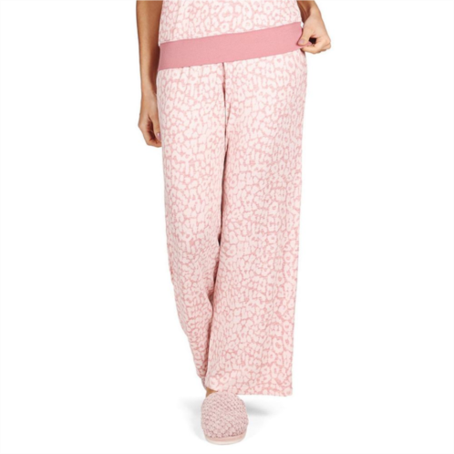 MeMoi Womens Soft and Cozy Allover Leopard Print Lounge Pants