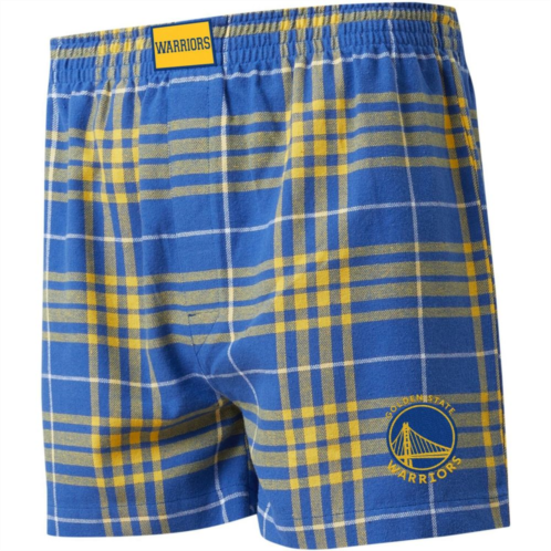 Unbranded Mens Royal/Gold Golden State Warriors Concord Boxers