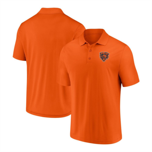Mens Fanatics Branded Orange Chicago Bears Component Polo