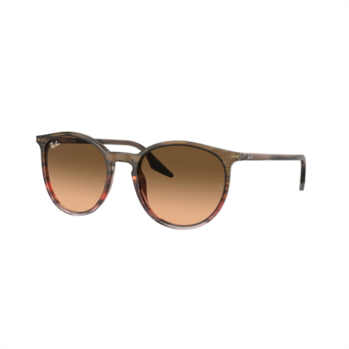 Ray-Ban 0RB2204 54mm Round Polarized Sunglasses