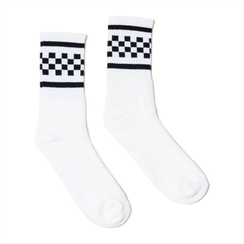 SOCCO Checkered Crew Socks