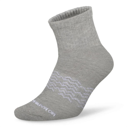 Mens Moisture Control Low Cut Ankle Socks 1 Pack - Mio Marino - Size: 10-13