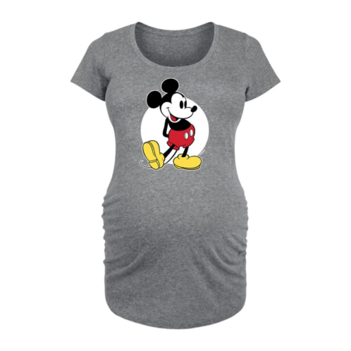 Disneys Mickey Mouse Maternity Classic Graphic Tee