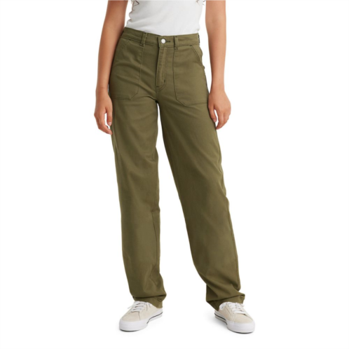 Womens Levis Stretchy Twill Highrise Utility Pants