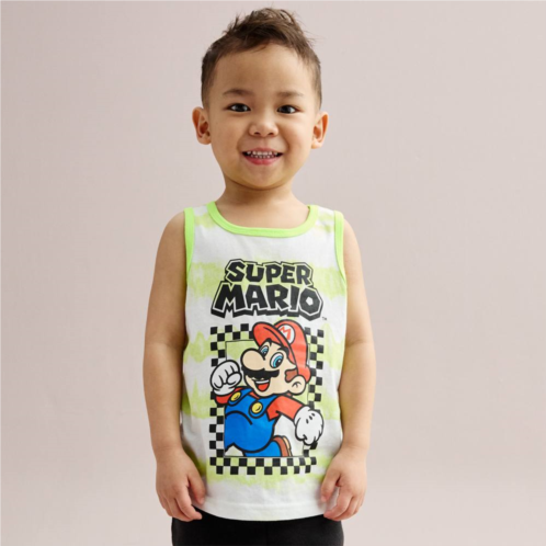 Baby & Toddler Boy Jumping Beans Nintendos Super Mario Graphic Muscle Tank Top
