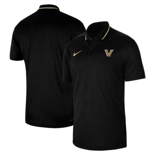 Mens Nike Black Vanderbilt Commodores 2023 Sideline Coaches Performance Polo