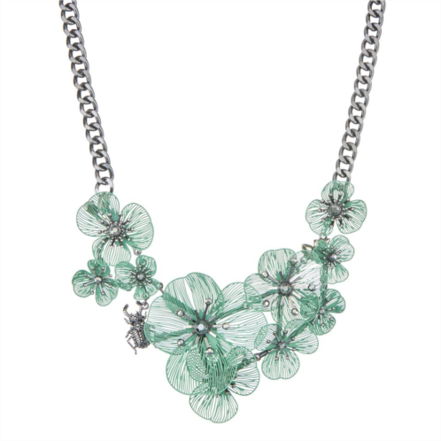 Simply Vera Vera Wang Flower Frontal Statement Necklace