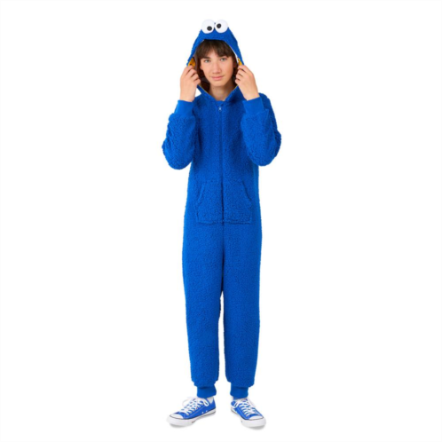 Kids 4-16 OppoSuits Sesame Street Cookie Monster One-piece Pajamas