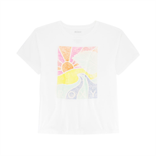 Girls 7-16 Roxy Oversized Beach Logo Graphic Tee