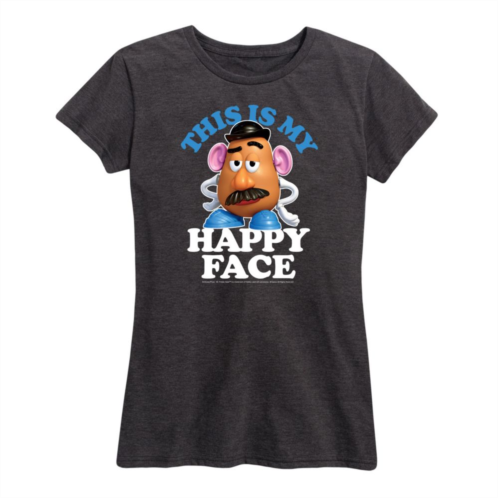 Disney / Pixars Toy Story Mr. Potato Head Womens Happy Face Graphic Tee