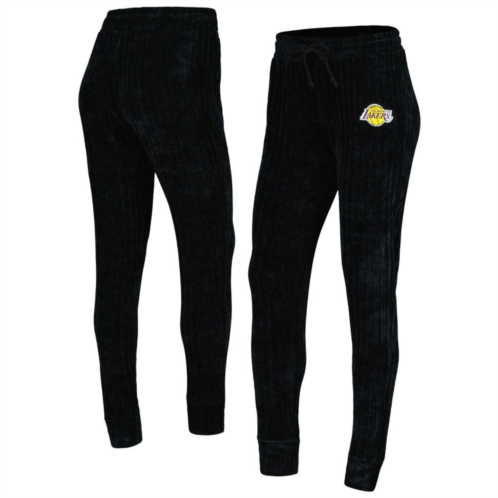 Unbranded Womens College Concepts Black Los Angeles Lakers Linger Pants