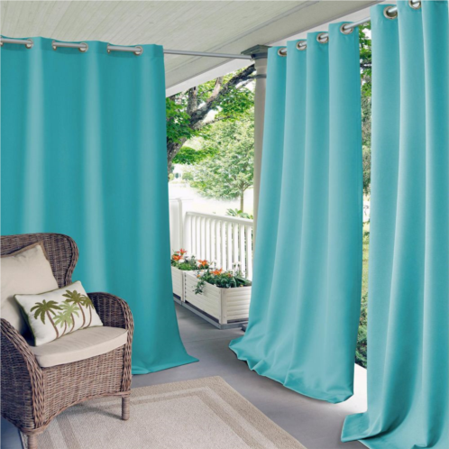 Elrene Home Fashions Connor Solid Indoor/Outdoor Window Curtain
