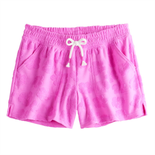 Girls 6-20 SO Towel Terry Pull-On Shorts in Regular & Plus Size