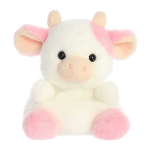 Aurora Mini Pink Palm Pals 5 Belle Strawberry Cow Adorable Stuffed Animal