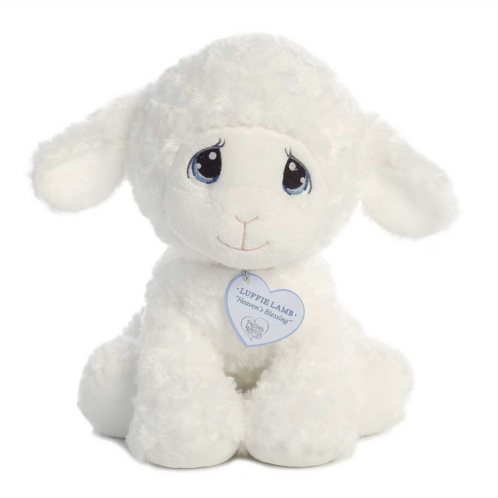 Aurora Medium White Precious Moments 12 Luffie Lamb Inspirational Stuffed Animal