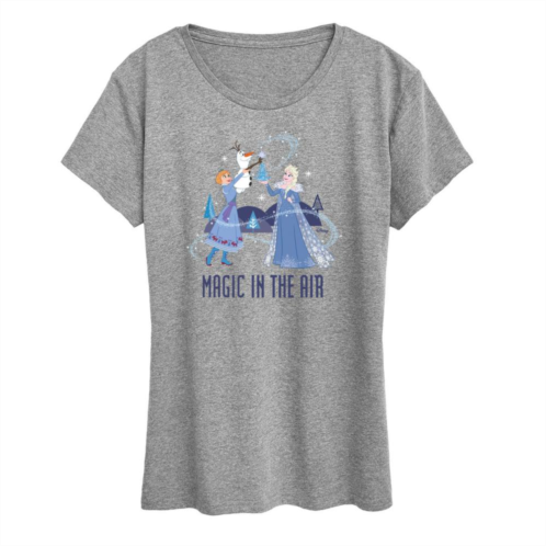 Disneys Frozen 2 Womens Magic In The Air Graphic Tee