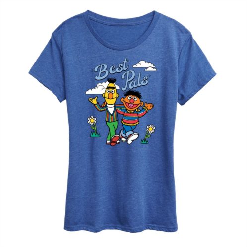 Licensed Character Womens Sesame Street Best Pals Graphic Tee