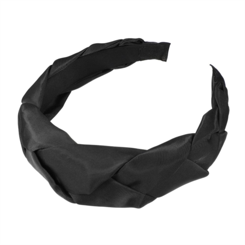 Unique Bargains Solid Wide Headbands Non-slip Fashion 1.61inch Wide for Women