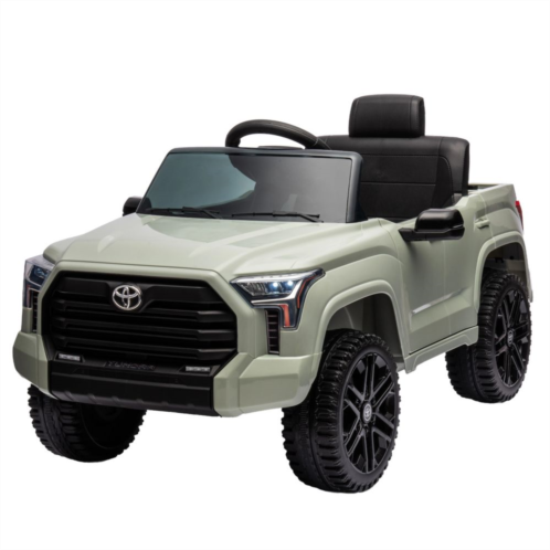 Merax Officially Licensed Toyota Tundra Pickup Electric Car，parents Remote Control