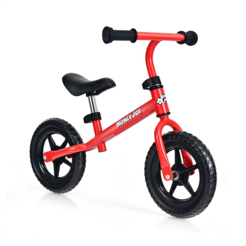Slickblue Kids No Pedal Balance Bike with Adjustable Handlebar and Seat