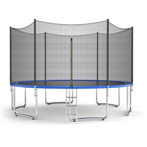 Slickblue Trampoline Safety Replacement Protection Enclosure Net - 10 FT