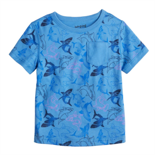 Boys 4-12 Jumping Beans Adaptive Sensory Short Sleeve Pocket Tee