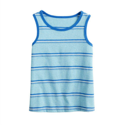 Baby & Toddler Boy Jumping Beans Striped Summer Muscle Tank Top