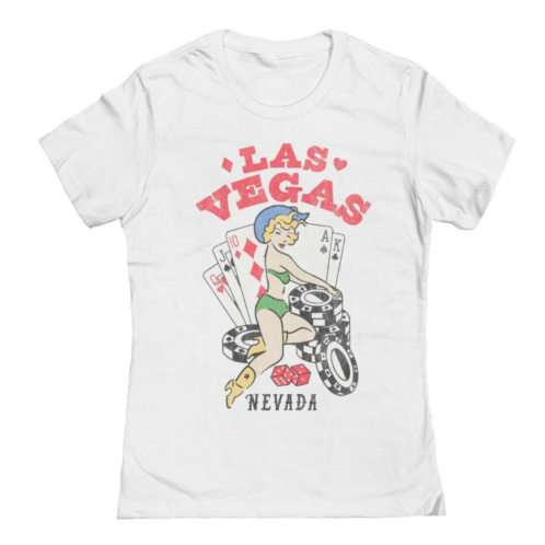 Unbranded Juniors / Womens LAS Vegas NV Pinup Graphic Tee