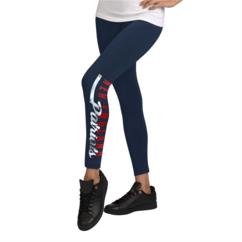 Womens G-III 4Her by Carl Banks Navy New England Patriots 4th Down Leggings