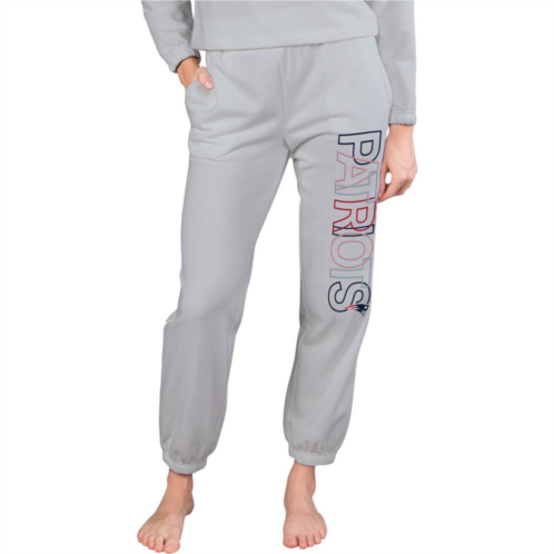 Unbranded Womens Concepts Sport Gray New England Patriots Sunray French Terry Pants