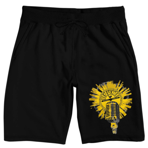 Licensed Character Mens Sun Records Microphone Sleep Shorts