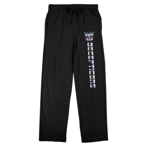 Licensed Character Mens Transformers Decepticon Sleep Pants