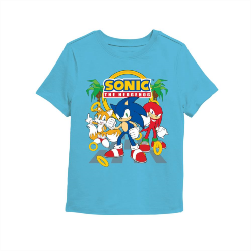 Boys 4-12 Jumping Beans Short Sleeve Sonic The Hedgehog Graphic Tee