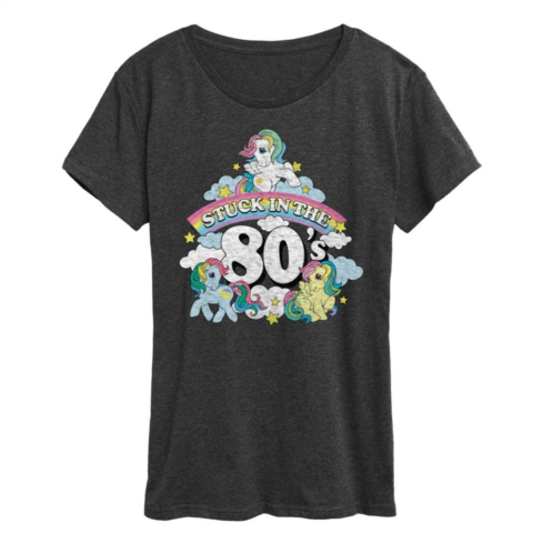 Licensed Character Womens My Little Pony Stuck In The 80s Graphic Tee