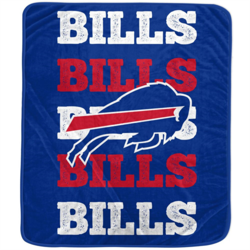 Unbranded Pegasus Buffalo Bills 60 x 70 Logo Wordmark Plush Blanket