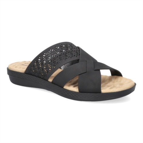 Easy Street Coho Womens Comfort Wave Slide Sandals