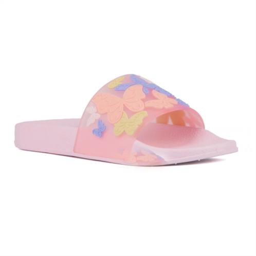Olivia Miller Daisy Girls Slide Sandals