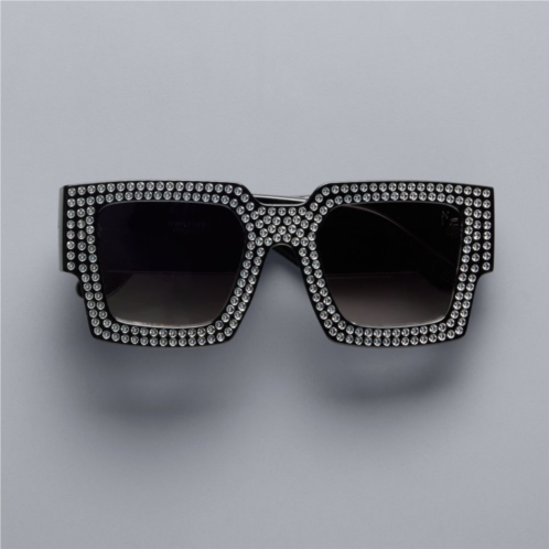 Womens Simply Vera Vera Wang Moriah Rectangle Sunglasses