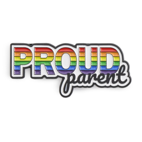 Rainbow Certified Proud Parent Pin
