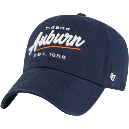 Unbranded Womens 47 Navy Auburn Tigers Sidney Clean Up Adjustable Hat