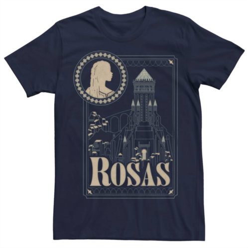 Licensed Character Mens Wish Rosas Card Graphic Tee