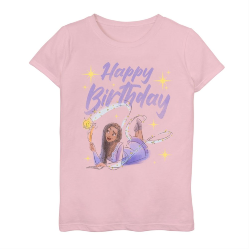 Licensed Character Girls 7-16 Disneys Wish Happy Birthday Tee