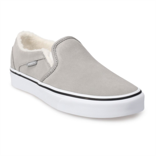 Vans Asher Womens Suede Slip-On Shoes