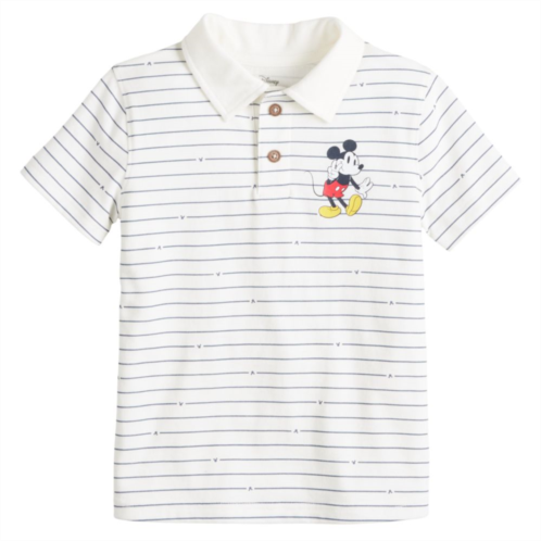 Disney/Jumping Beans Disneys Mickey Mouse Boys 4-12 Adaptive Striped Polo Shirt by Jumping Beans
